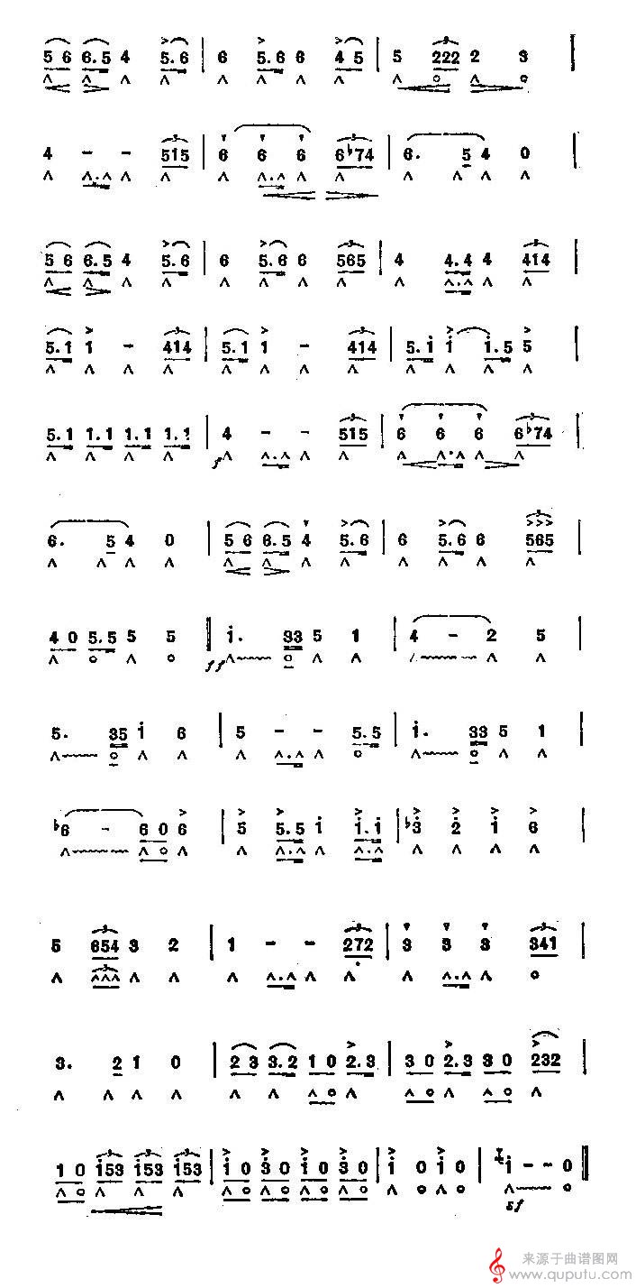 凯旋进行曲（摘自歌剧《阿伊达》）_曲谱图网_凯旋进行曲_02